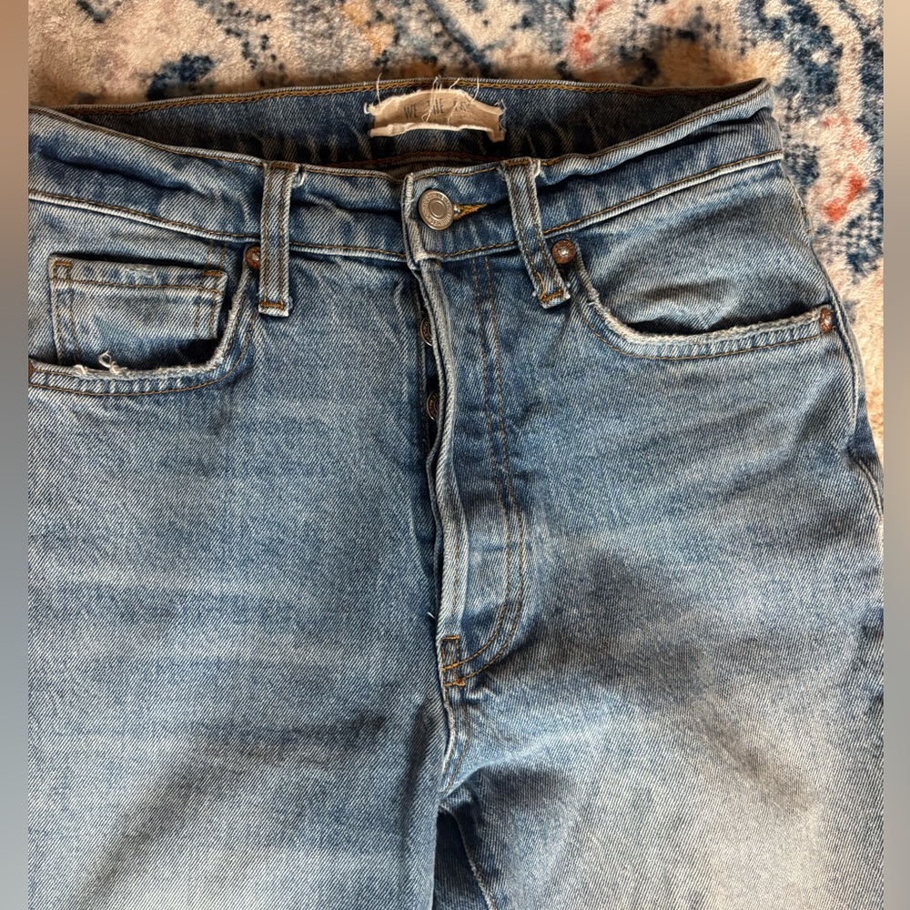Free People Distressed Jeans - Picture 3 of 6